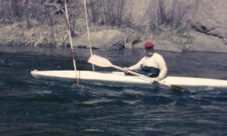 1961 Larry Zuk on the South Platte River